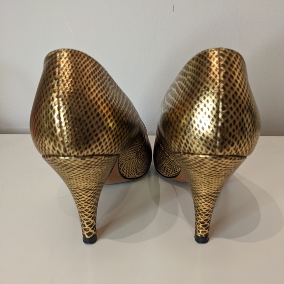 Vintage Bally Gold Magique pump - Picture 4 of 14